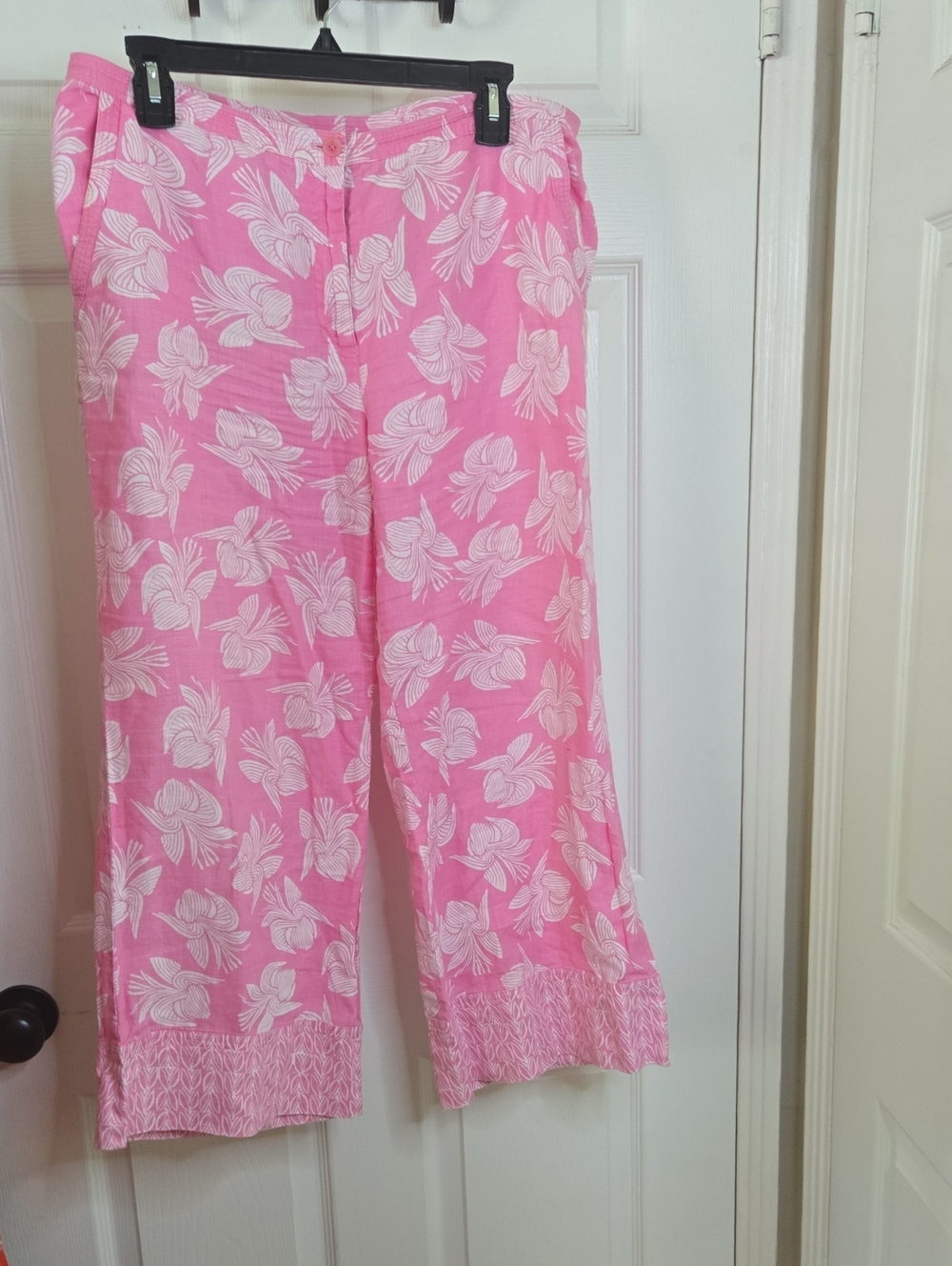 Sigrid Olsen Pink Floral Kids Bottoms